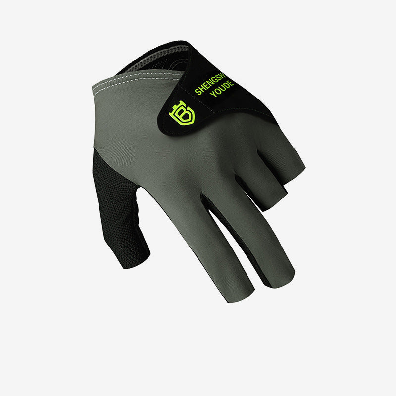 π± Breathable Anti-Slip Half-Finger Billiard Gloves