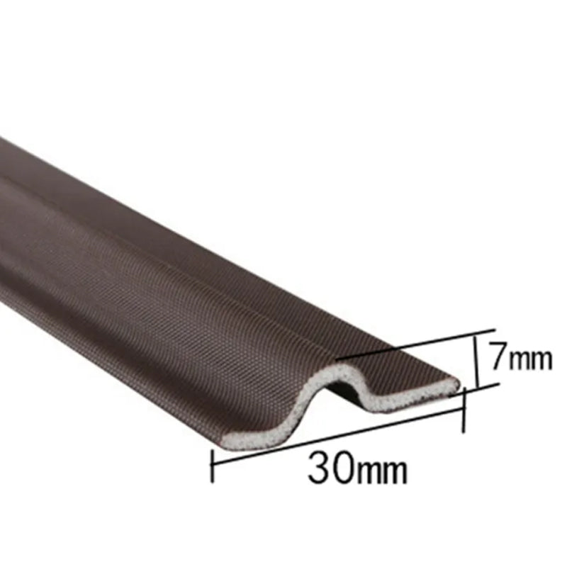 Self-adhesive seals for sliding doors and windows