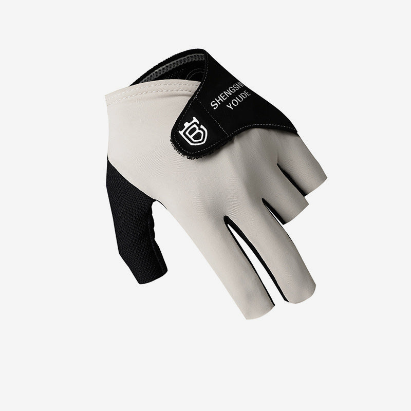π± Breathable Anti-Slip Half-Finger Billiard Gloves