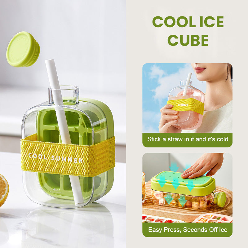Press-to-Release Ice Cube Mold ❄️✨