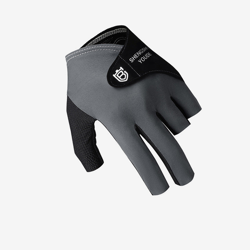 π± Breathable Anti-Slip Half-Finger Billiard Gloves