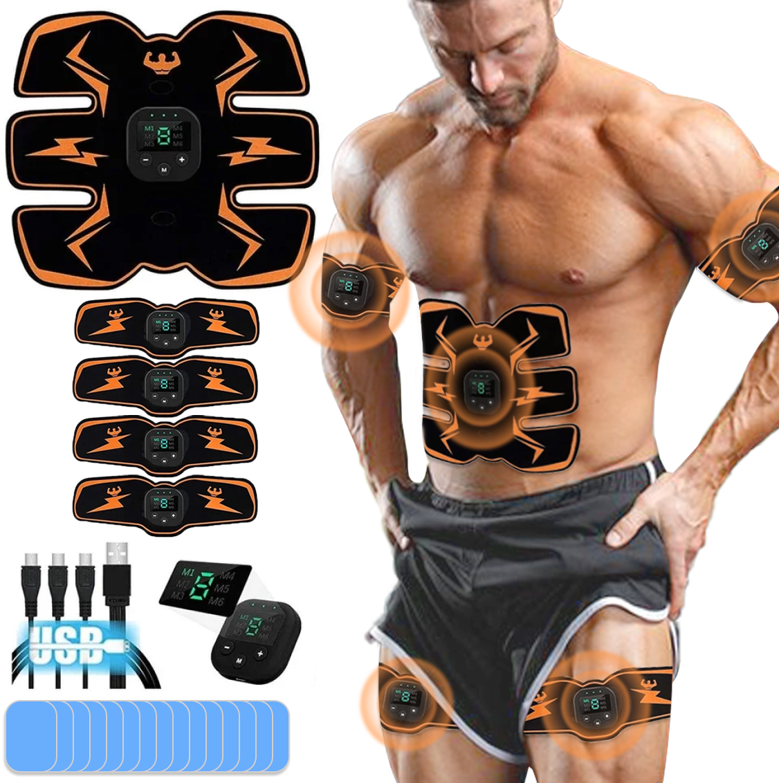 abdominal muscle patches