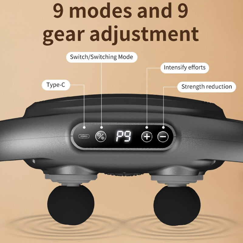 Six/Four-Head Integrated Multifunctional Massager Fascia Gun 💪