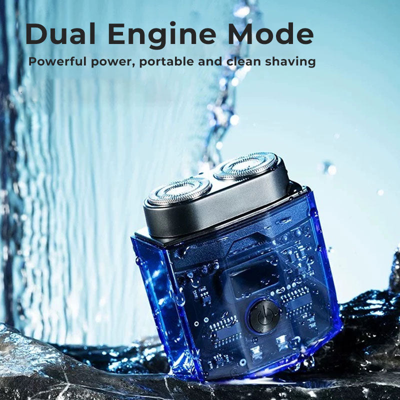 Transparent Double-Head Shaver