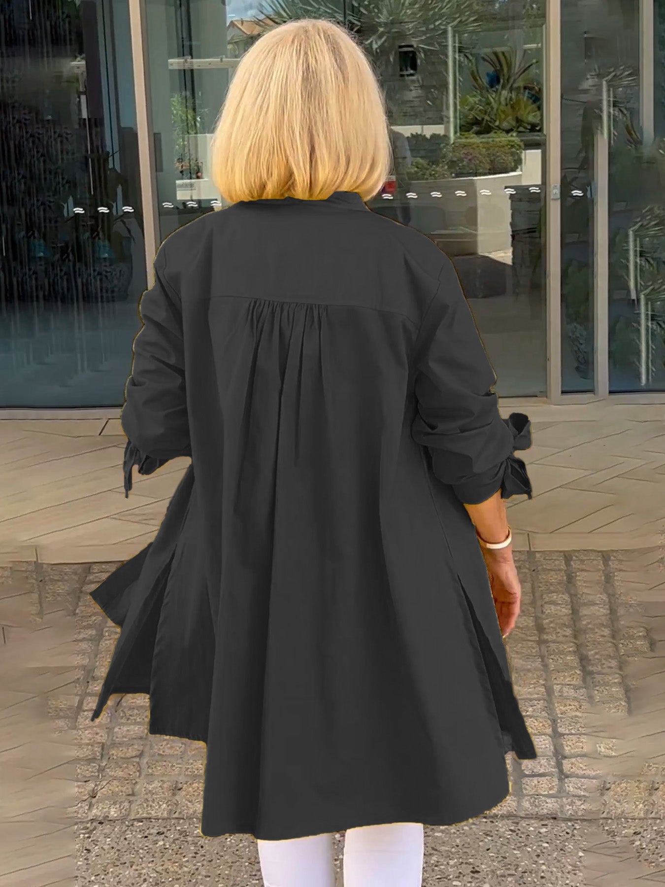 ✨Women's Casual Bow Cuff Cotton Cardigans