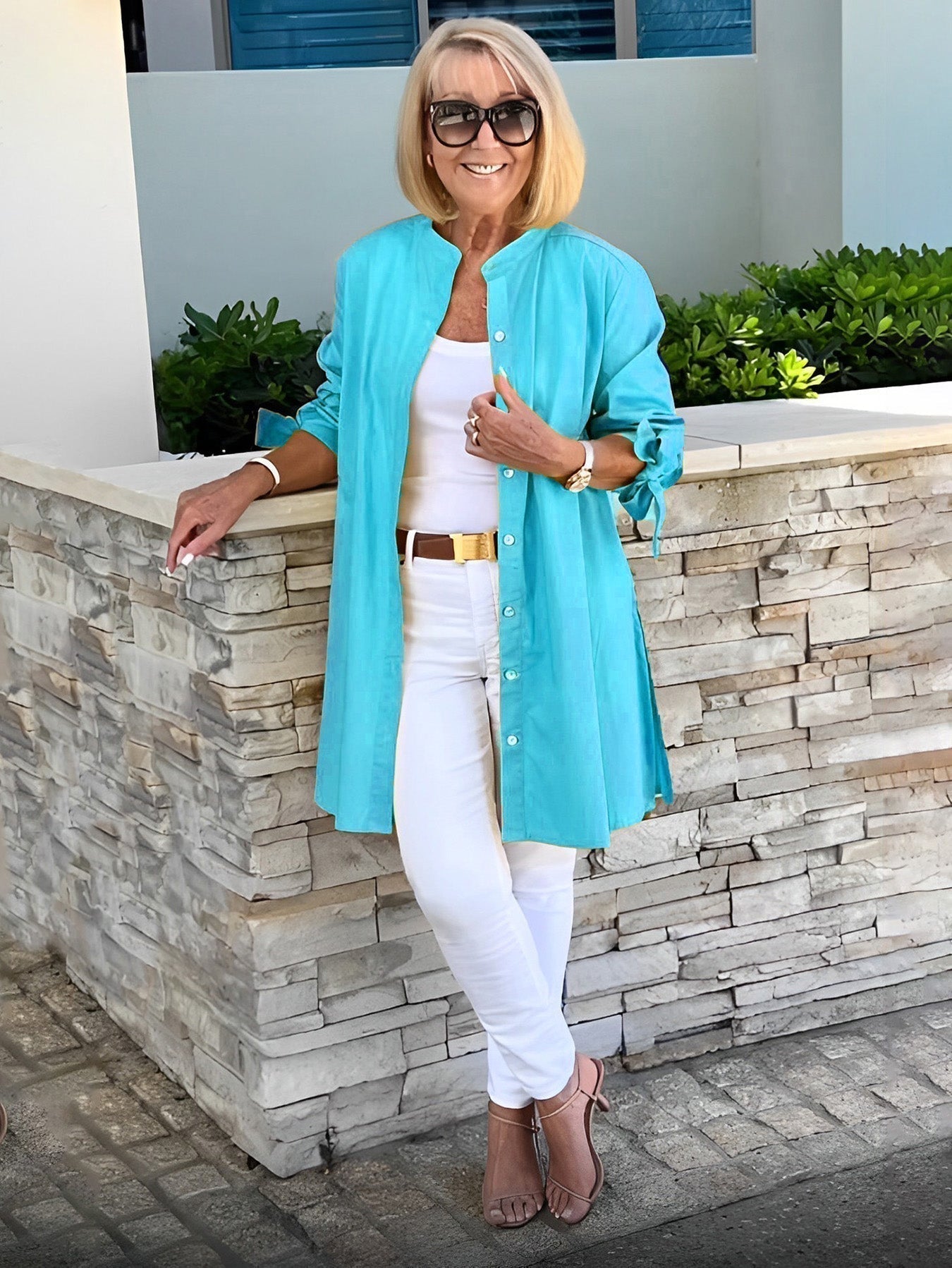 ✨Women's Casual Bow Cuff Cotton Cardigans