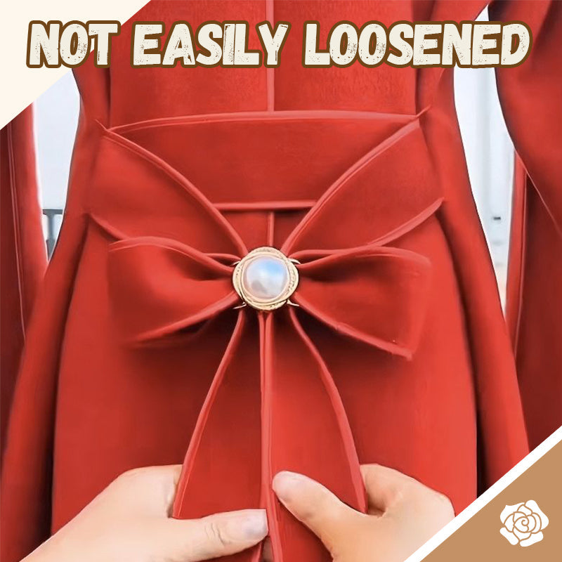 Multifunctional camellia knot buckle