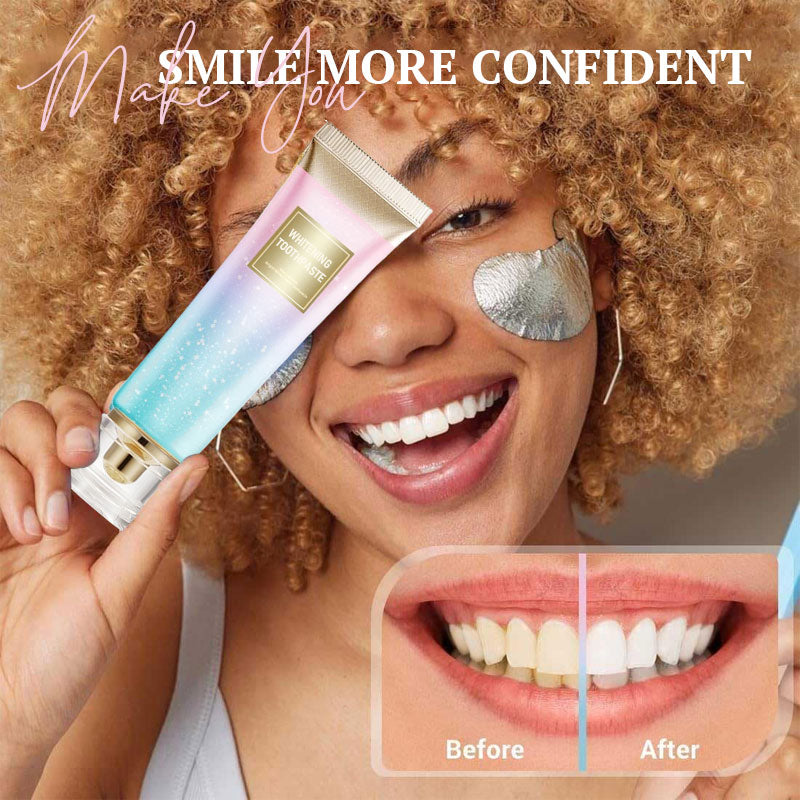 Teeth whitening toothpaste