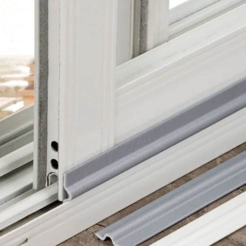 Self-adhesive seals for sliding doors and windows