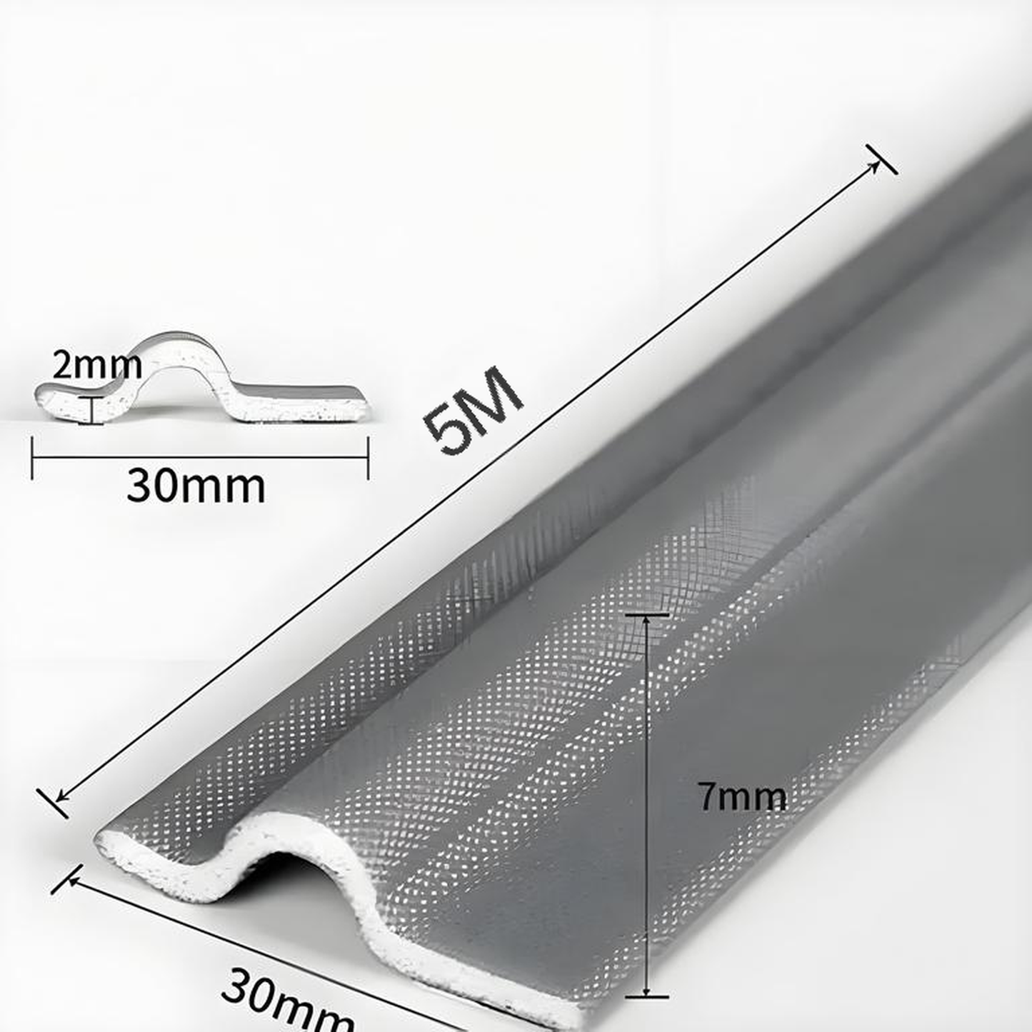 Self-adhesive seals for sliding doors and windows