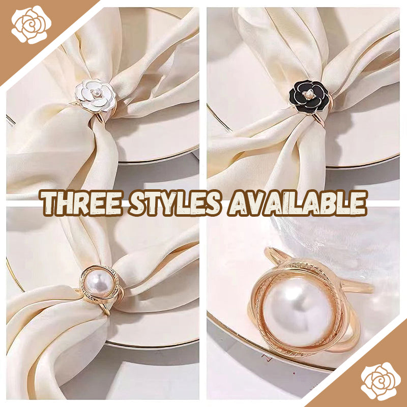 Multifunctional camellia knot buckle