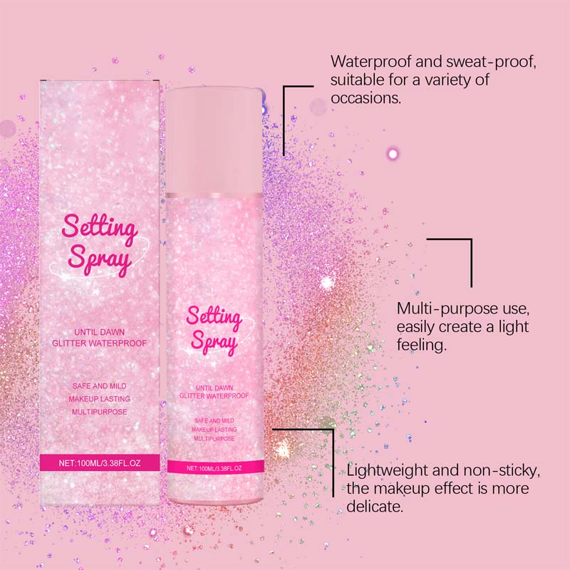 Refreshing Moisturizing and Oil-Control Setting Spray with Subtle Glow