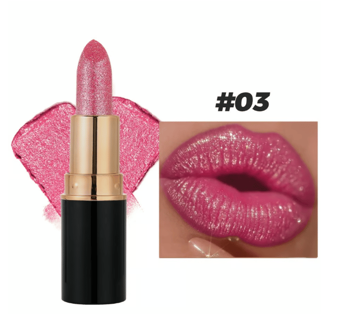 💖Diamond Lip Gloss Glitter Lipstick Waterproof(buy one get one free)