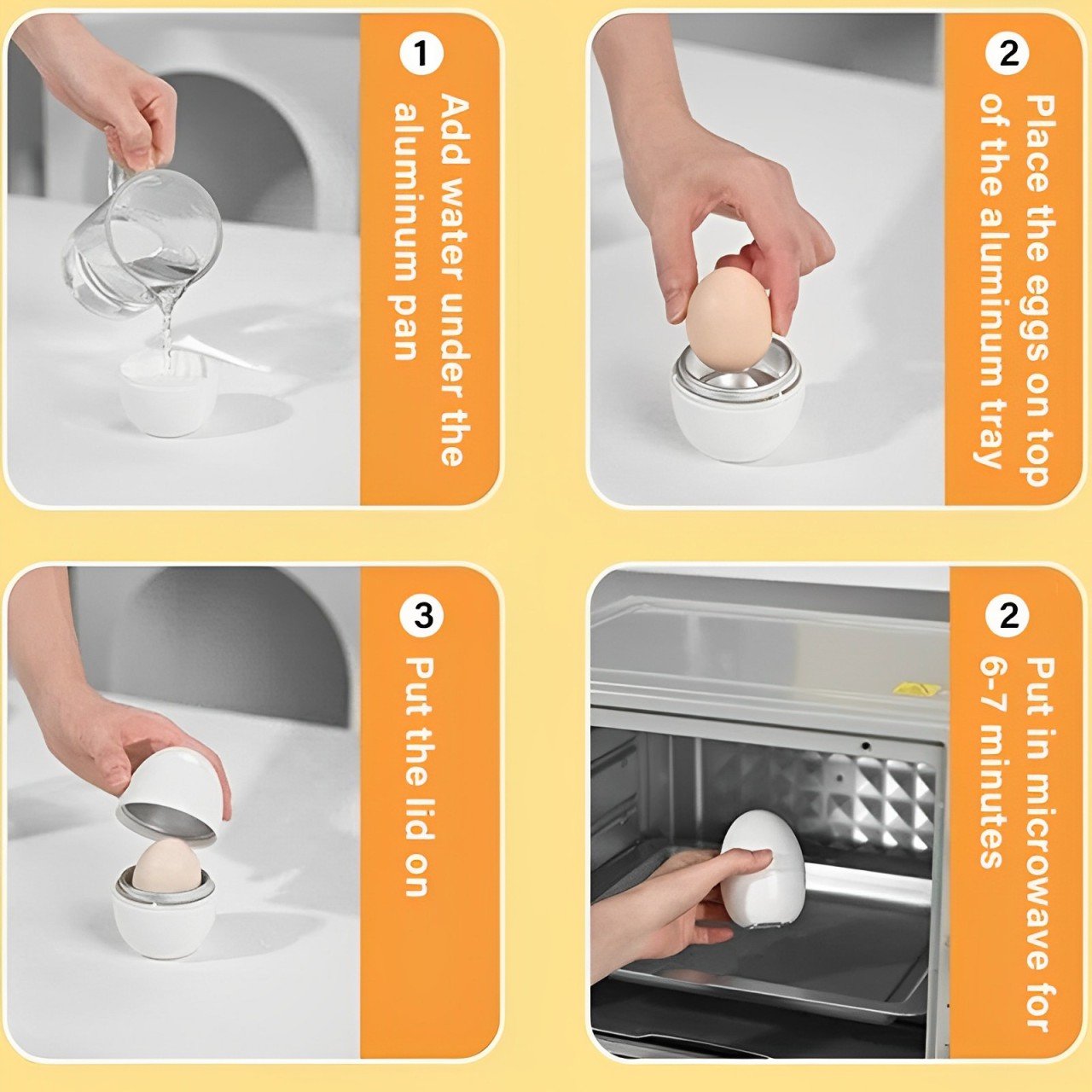 🔥2024 SALE - Microwave Quick Egg Boiler