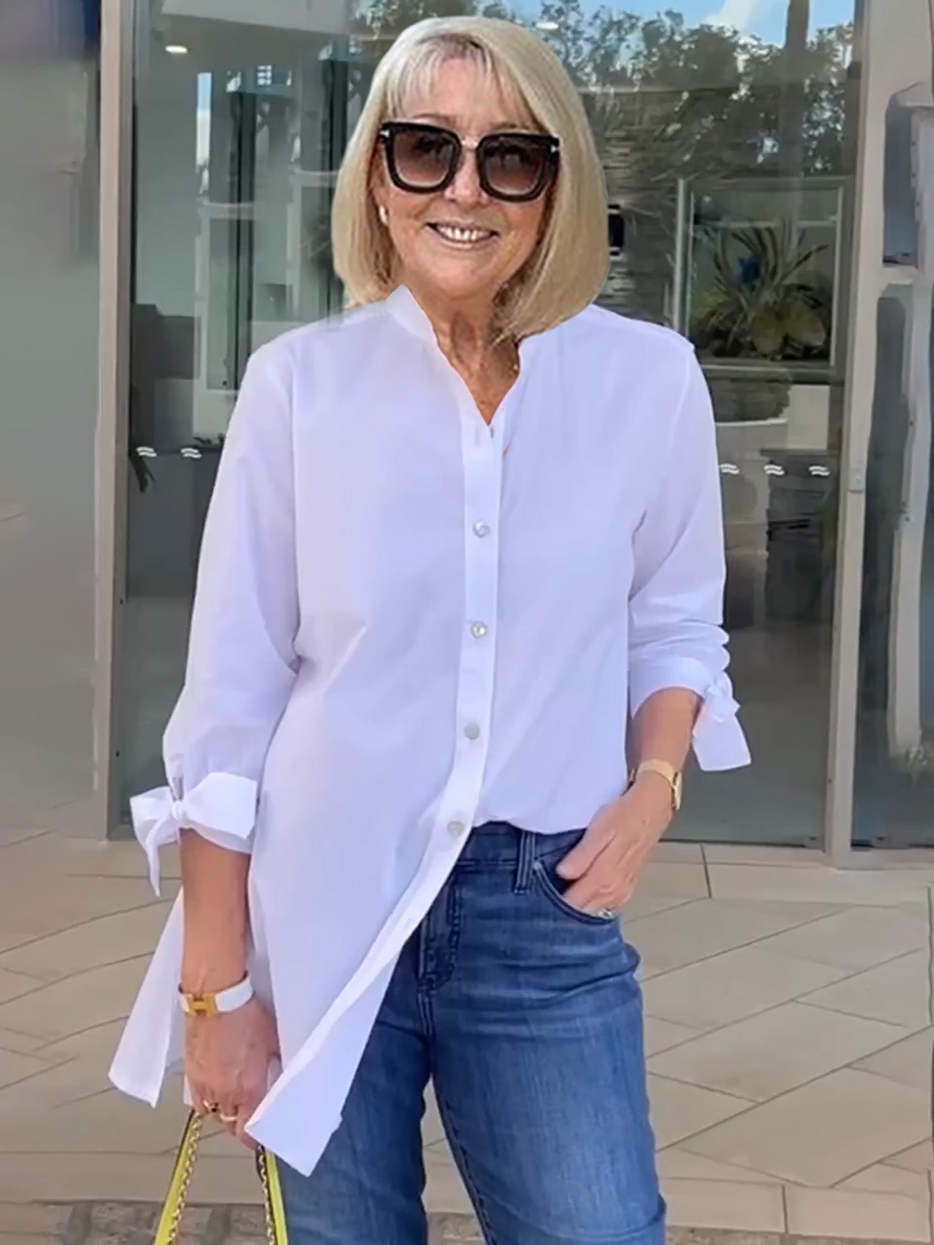 ✨Women's Casual Bow Cuff Cotton Cardigans