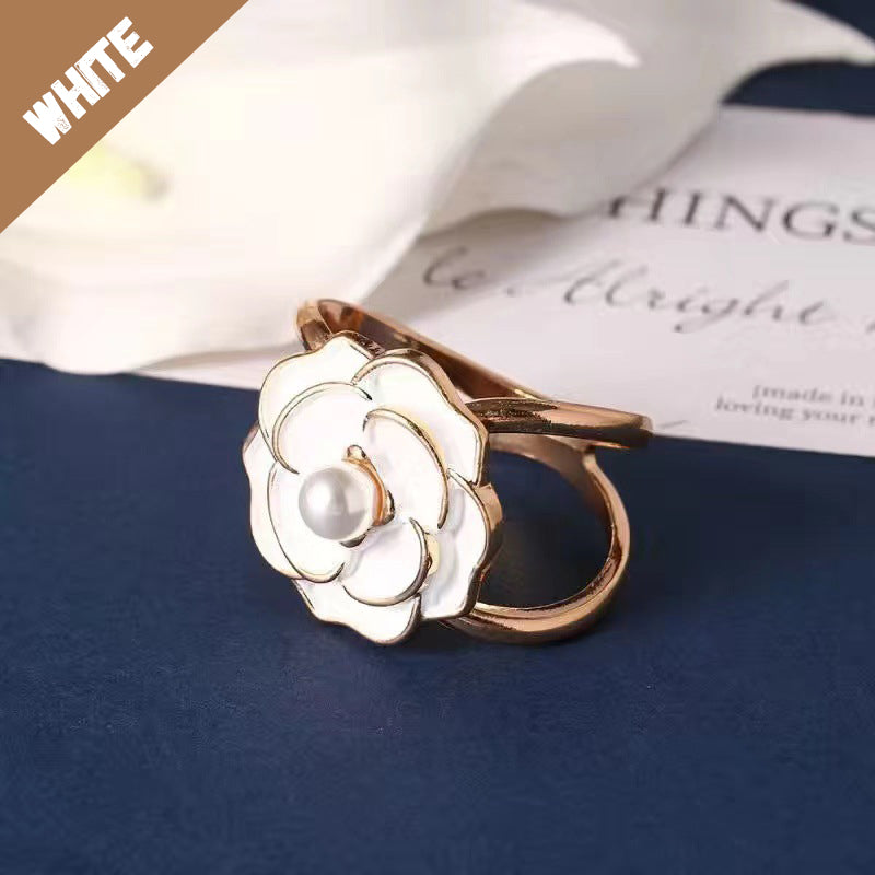 Multifunctional camellia knot buckle