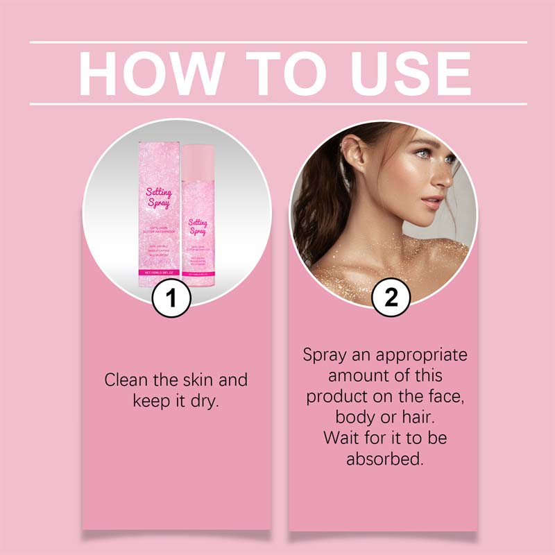 Refreshing Moisturizing and Oil-Control Setting Spray with Subtle Glow