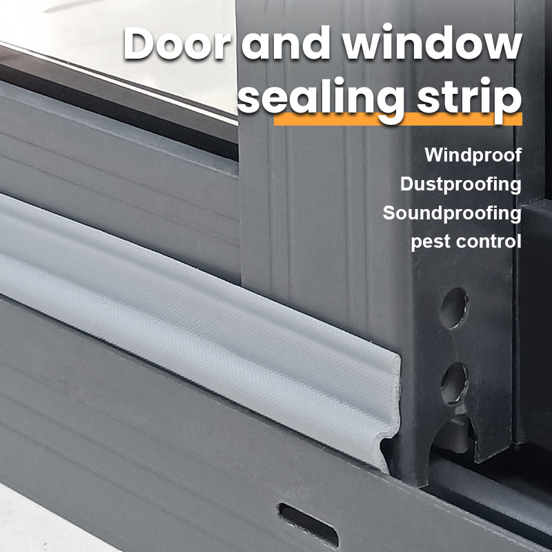 Self-adhesive seals for sliding doors and windows