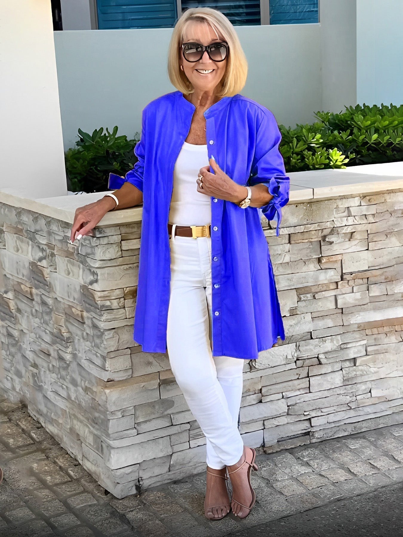 ✨Women's Casual Bow Cuff Cotton Cardigans