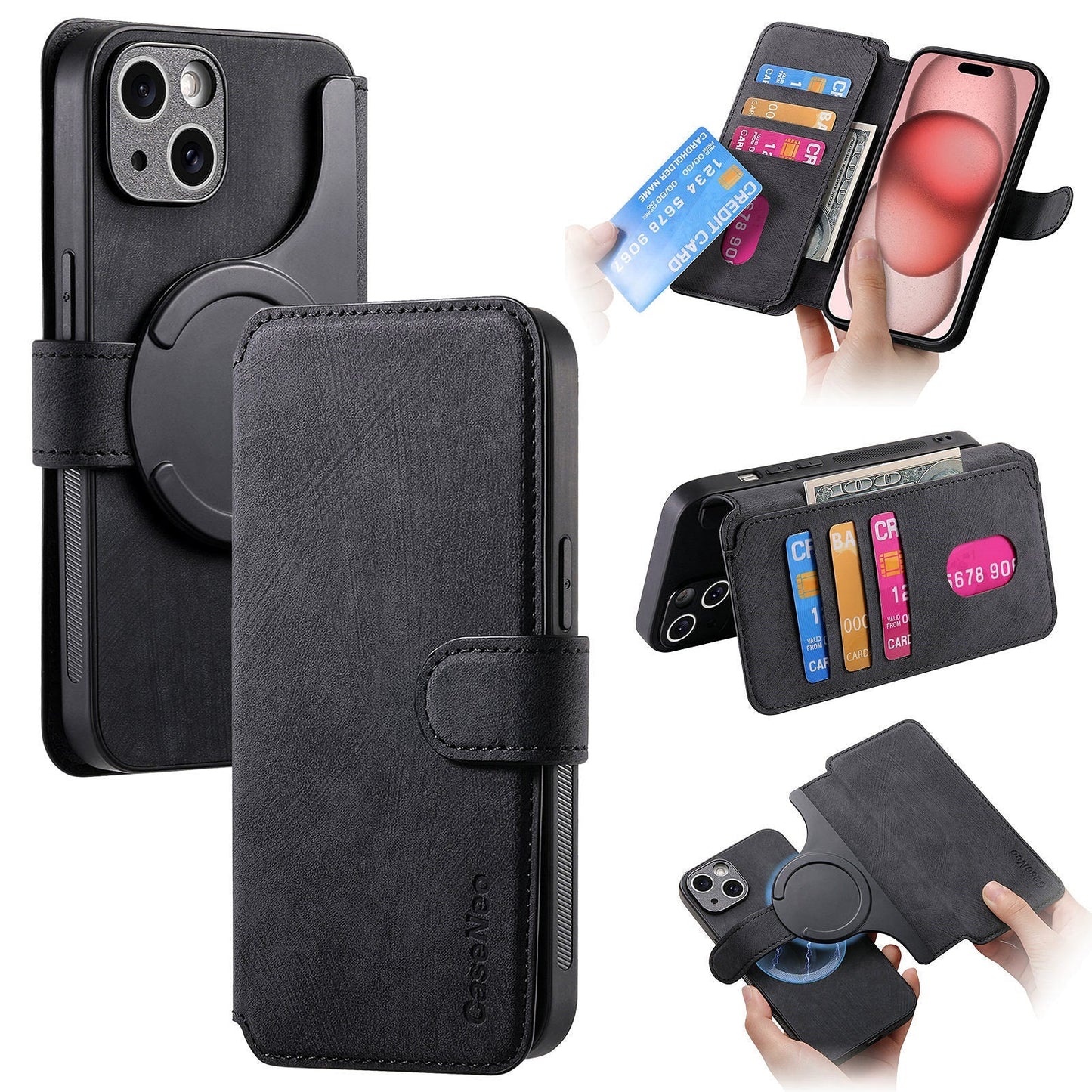 Detachable Magsafe 2-in-1 phone case