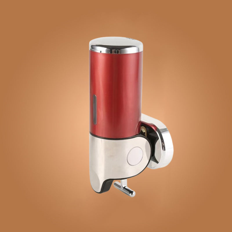 Wall-mounted soap dispenser for the bathroom