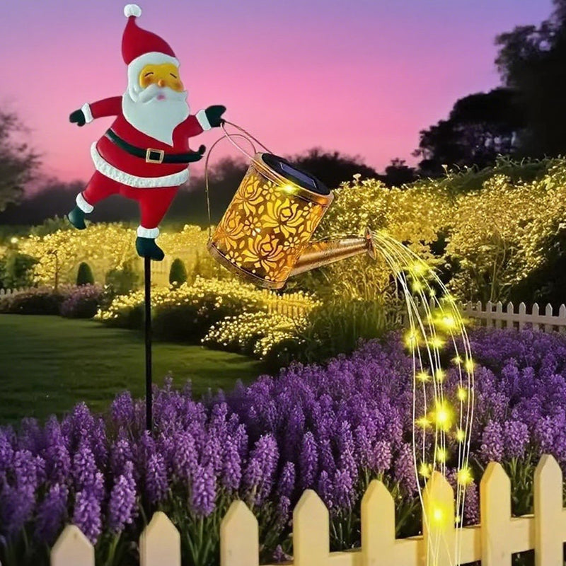 ⏰Solar-Gartenlampe in Form des Weihnachtsmanns🎅