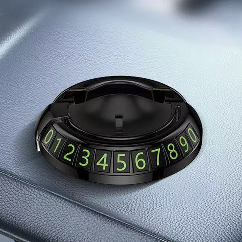 🚗 Multifunctional Car Mount Phone Holder & Parking Card | Safe, Convenient, Privacy Protection 🚗