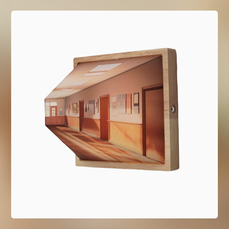 💡3D naked eye vision wall light✨Wall-Mounted High-End Ambient Light