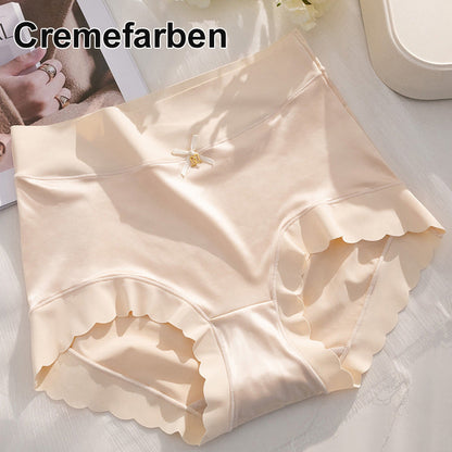 PAY1 GET 3(3PACKS) PREMIUM SATIN ANTIBACTERIAL ICE SILK MOISTURE-ABSORBING PANTIES
