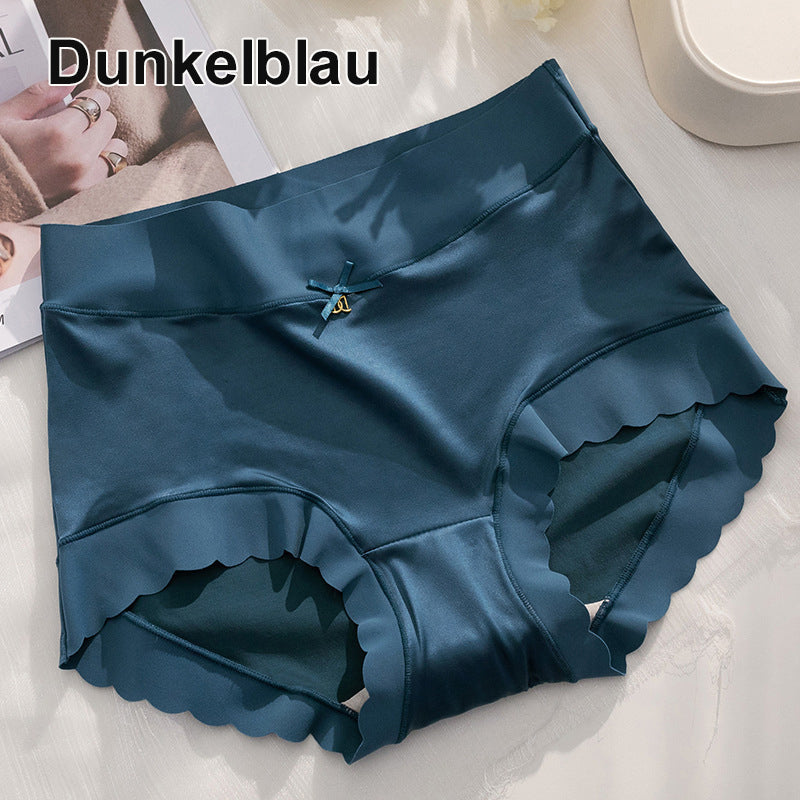 PAY1 GET 3(3PACKS) PREMIUM SATIN ANTIBACTERIAL ICE SILK MOISTURE-ABSORBING PANTIES