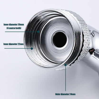 🚰Universeller Spültischhahn-✨360° drehbare Wasserhahn-Luftsprudler-Verlängerung