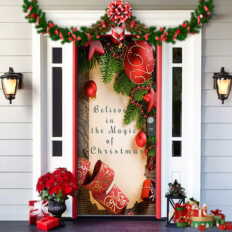 Christmas Front Door Decoration