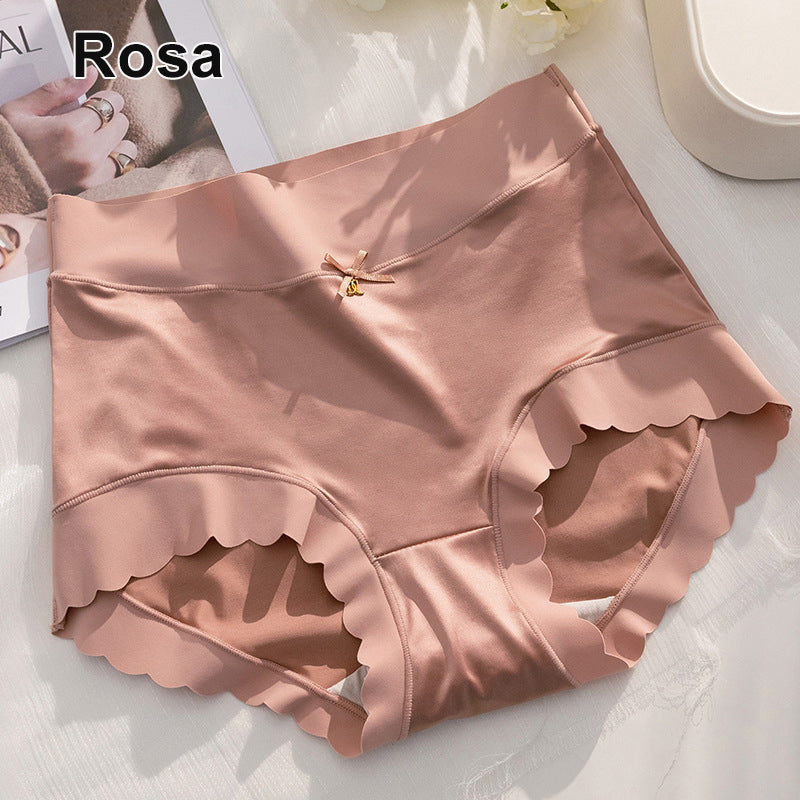 PAY1 GET 3(3PACKS) PREMIUM SATIN ANTIBACTERIAL ICE SILK MOISTURE-ABSORBING PANTIES
