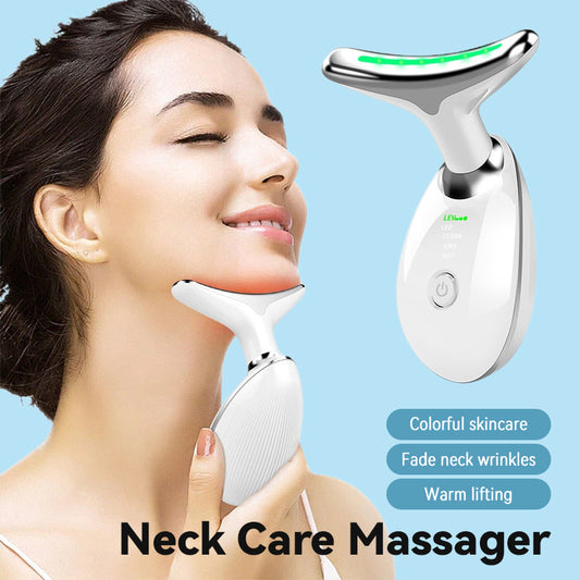 Neck and face massager