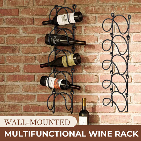 🍹Wall-Mounted Multifunctional Wine Rack 🍷