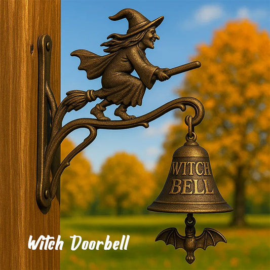 🧙‍♀️Let magic greet your guests at the door 🔔 Witch's Bells