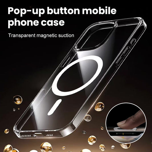 Pop-up Button Mobile Phone Case