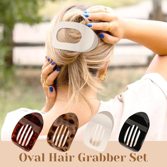 Oval hairpin set