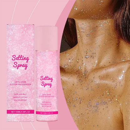 Refreshing Moisturizing and Oil-Control Setting Spray with Subtle Glow
