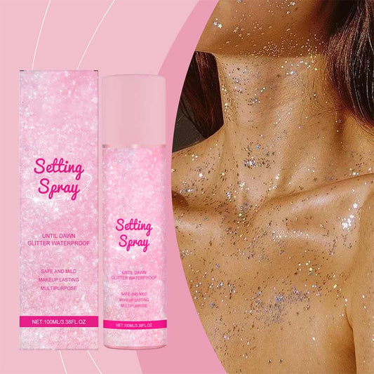 Refreshing Moisturizing and Oil-Control Setting Spray with Subtle Glow