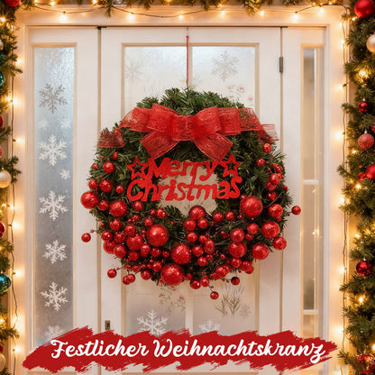 Festlicher Weihnachtskranz