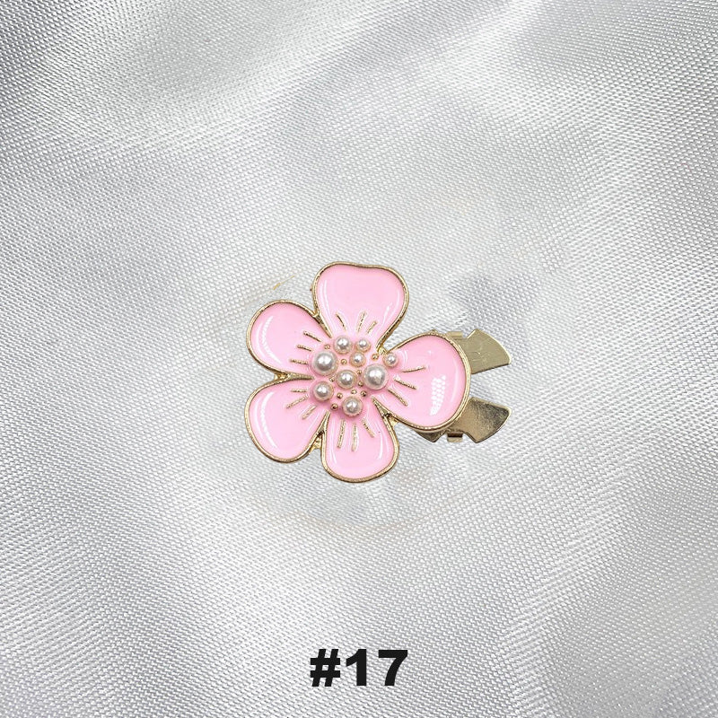 Floral diamond sleeve buttons