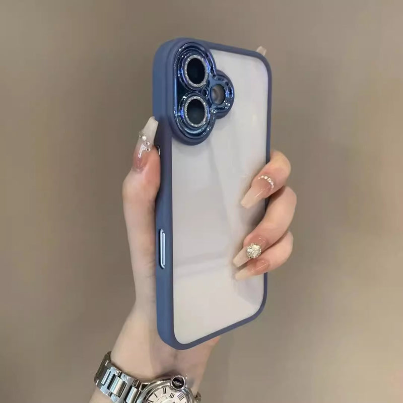 Electroplated Lens Glitter with Lens Film Phone Case（16 series phone cases are now on sale）