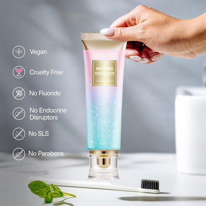 Teeth whitening toothpaste