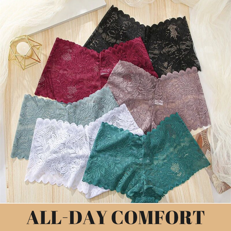 Large size seamless lace panties🔥Buy 2 get 1 free (3 packs)