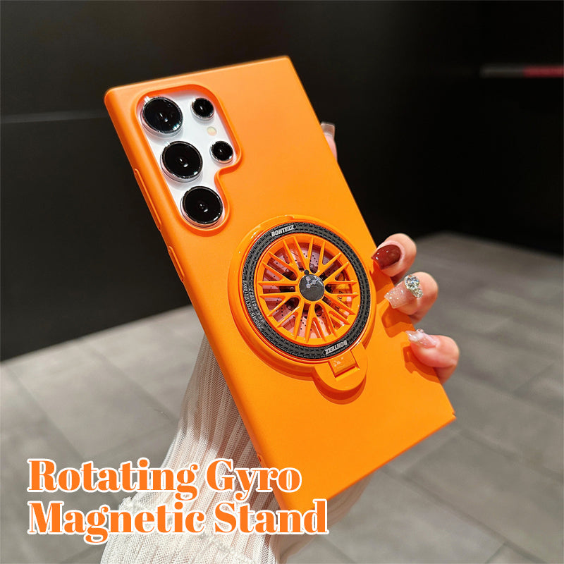 Spinning Gyro Magnetic Bracket Phone Case