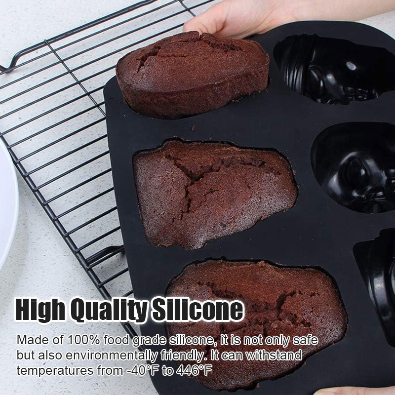 Skull Silicone Cake Mold