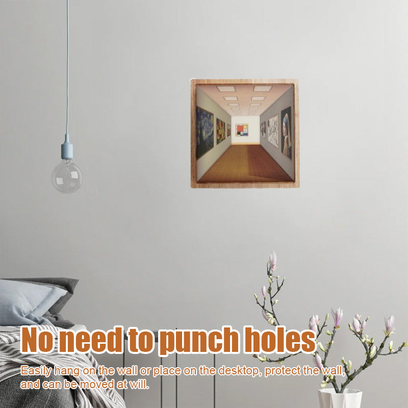 💡3D naked eye vision wall light✨Wall-Mounted High-End Ambient Light