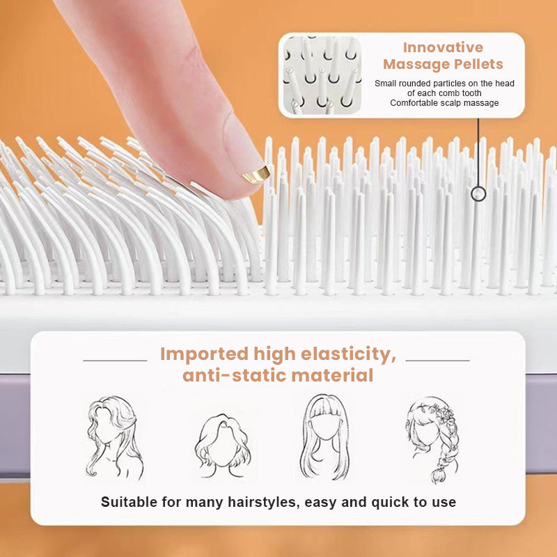 Rotating And Lifting Hair Comb 🌟
