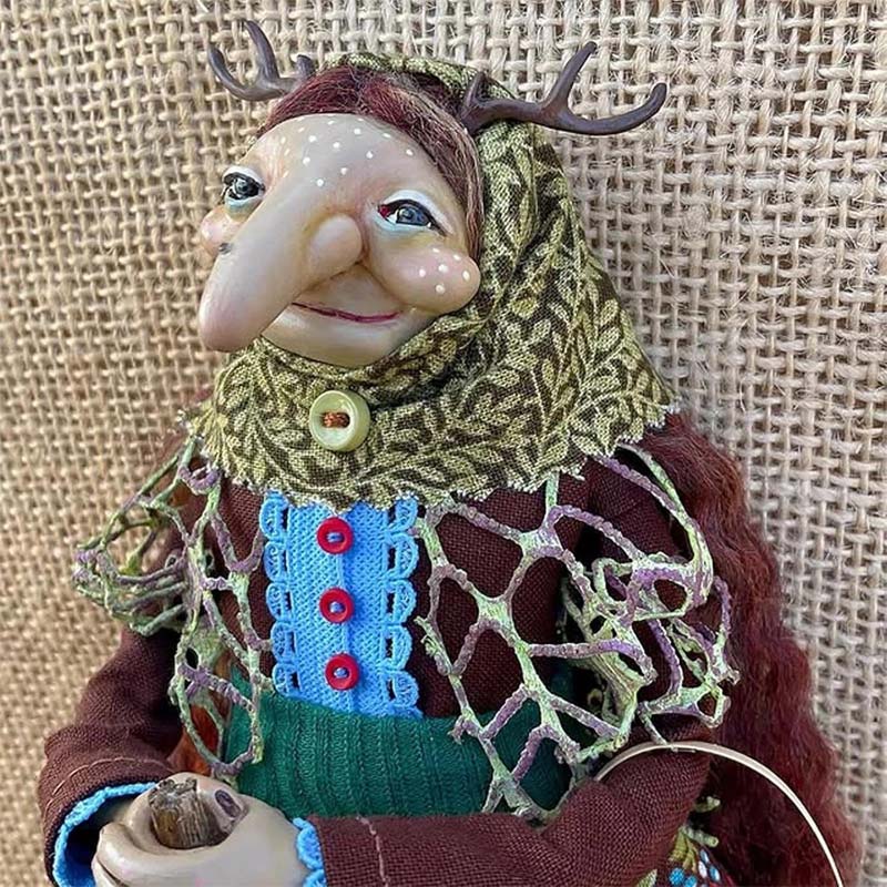✨Handgemachte Küchenhexenpuppe🧙